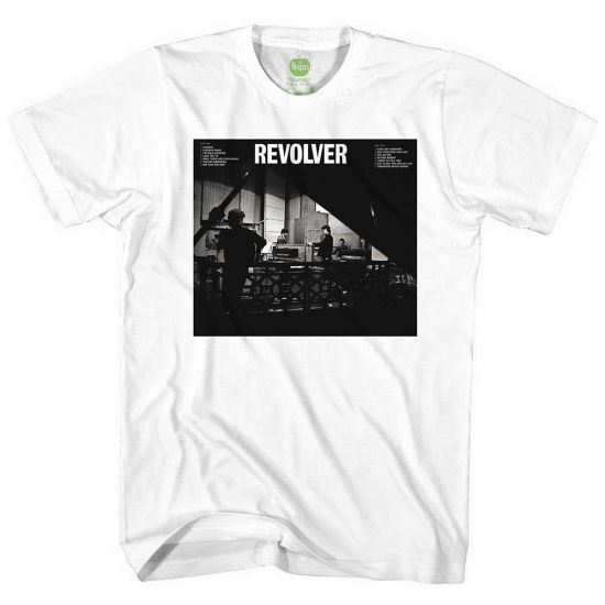 The Beatles: Revolver Studio - White T-Shirt