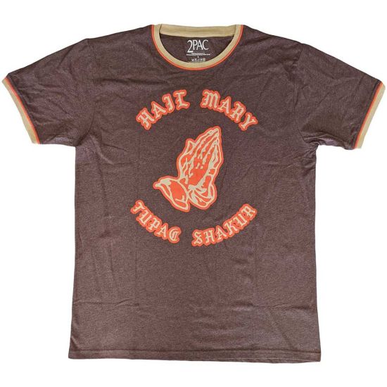 Tupac: Hail Mary - Brown, Orange & Sand T-Shirt