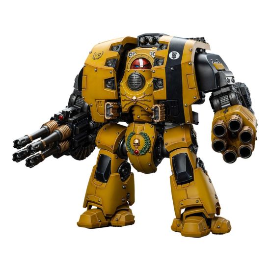 Warhammer: Imperial Fists Leviathan Dreadnought with Cyclonic Melta Lance and Storm Cannon 1/18 Action Figure (12cm) Preorder