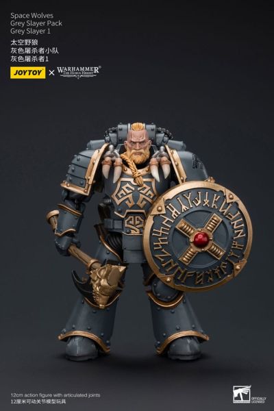 Warhammer The Horus Heresy: Space Wolves Grey Slayer Pack Grey Slayer 1 1/18 Action Figure (12cm) Preorder