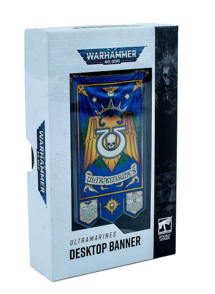 Warhammer 40,000: Ultramarines Metal Chapter Banner Preorder