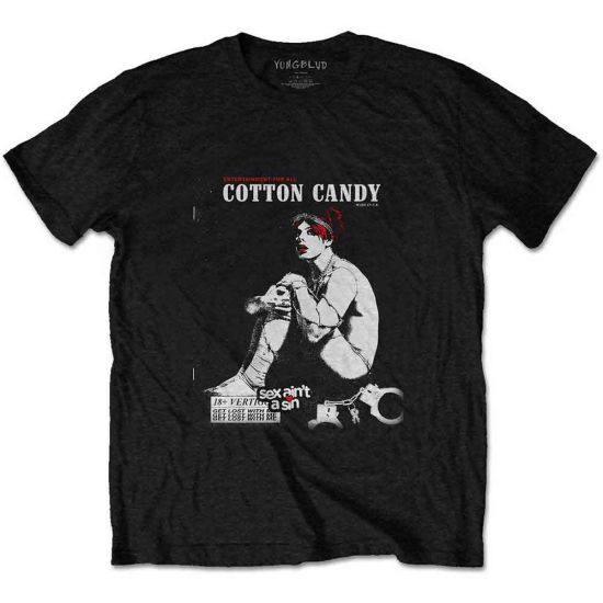 Yungblud: Cotton Candy - Black T-Shirt