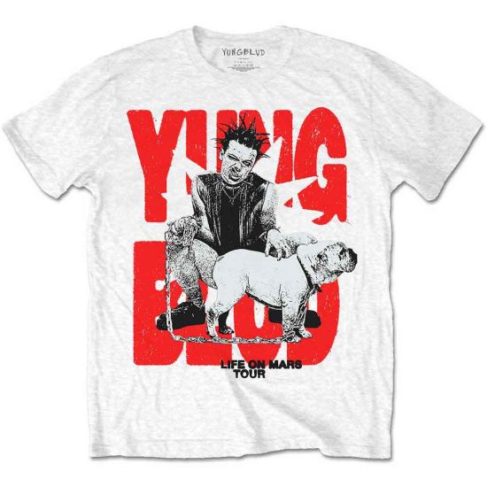 Yungblud: Life on Mars Tour - White T-Shirt