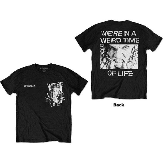 Yungblud: Weird Time Of Life (Back Print) - Black T-Shirt