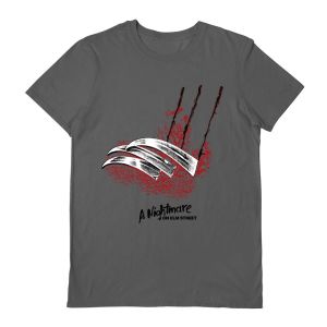 A Nightmare on Elm Street: Slash Charcoal T-Shirt