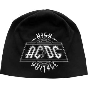 AC/DC: Voltage (Discharge Print) - Black Beanie Hat Preorder