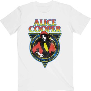 Alice Cooper: Snakeskin - White T-Shirt