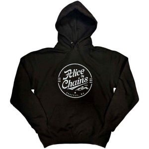 Alice In Chains: Circle Emblem - Black Pullover Hoodie