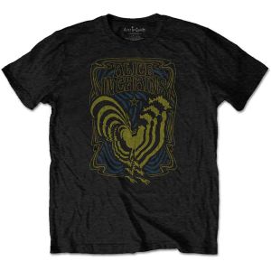 Alice in Chains: Psychedelic Rooster - Black T-Shirt