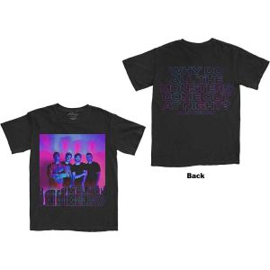 All Time Low: Blurry Monster (Back Print) - Black T-Shirt
