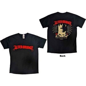 Alter Bridge: Addicted To Pain (Back Print) - Black T-Shirt