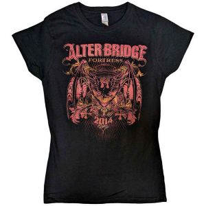 Alter Bridge: Fortress Batwing Eagle - Ladies Black T-Shirt