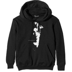 Amy Winehouse: Scarf Portrait - Black Pullover Hoodie