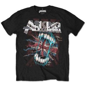 Asking Alexandria: Flag Eater - Black T-Shirt