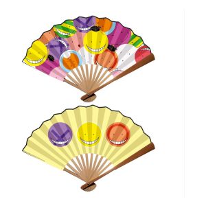 Assassination Classroom: Koro-sensei Folding Fan Sticker Bomb Style Preorder