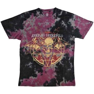 Avenged Sevenfold: Ritual (Dip Dye, Dye Wash) - Grey T-Shirt