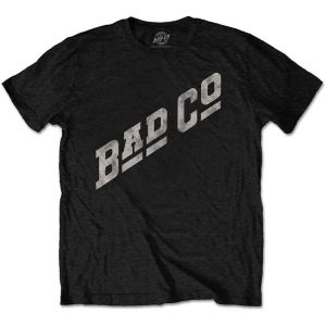 Bad Company: Slant Logo - Black T-Shirt
