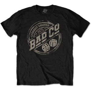 Bad Company: Straight Shooter Roundel - Black T-Shirt