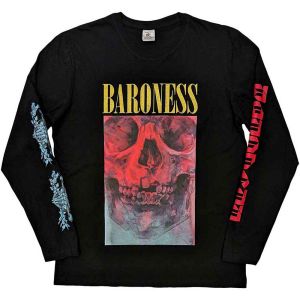 Baroness: Skull Tour (Sleeve Print) - Black Long Sleeve T-Shirt