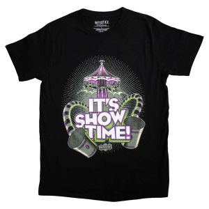 Beetlejuice: It's Showtime Carousel - Black T-Shirt