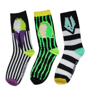 Beetlejuice: Socks 3-Pack Preorder