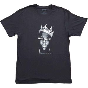 Biggie Smalls: Trust Nobody - Black T-Shirt