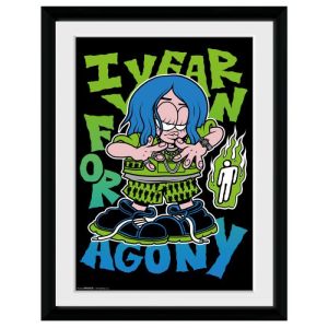 Billie Eilish: Agony Framed Print (30x40cm) Preorder