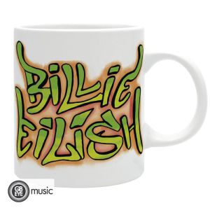 Billie Eilish: Graffiti Subli Mug - 320ml Preorder