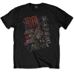Billy Idol: Dancing with Myself - Black T-Shirt