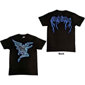 Black Sabbath: Lightning Henry (Jumbo Print, Back Print) - Black T-Shirt