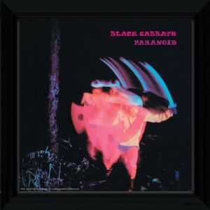 Black Sabbath: Paranoid Framed Print (30x30cm) Preorder