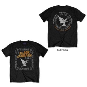 Black Sabbath: The End Demon (Back Print) - Black T-Shirt