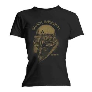 Black Sabbath: US Tour 1978 (Skinny Fit) - Ladies Black T-Shirt