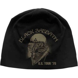 Black Sabbath: Us Tour '78 JD Print (Discharge Printing) - Black Beanie Hat Preorder