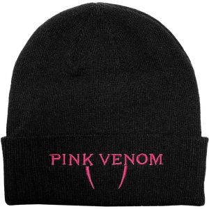 BlackPink: Pink Venom (Embroidery) - Black Beanie Hat Preorder