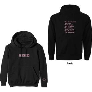 BlackPink: The Album Tracklist (Back Print) - Black Pullover Hoodie