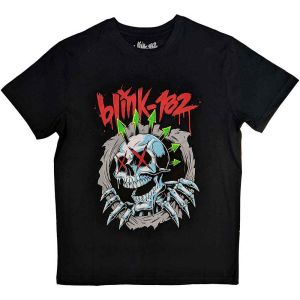 Blink-182: Six Arrow Skull - Black T-Shirt