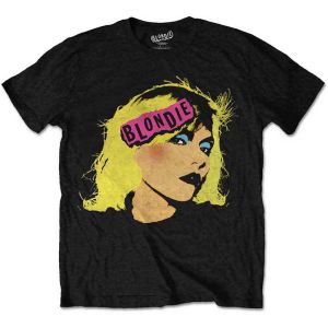 Blondie: Punk Logo - Black T-Shirt