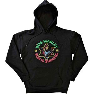 Bob Marley: Sun Is Shining - Black Pullover Hoodie