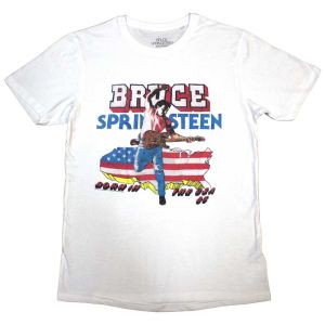 Bruce Springsteen: Born In The USA '85 - White T-Shirt