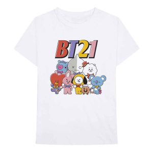 BT21: Colourful Squad - White T-Shirt