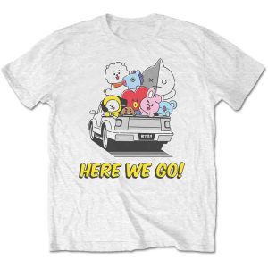 BT21: Here We Go - White T-Shirt