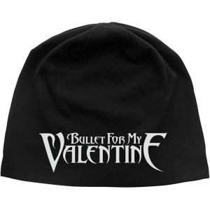 Bullet For My Valentine: Logo (Discharge Print) - Black Beanie Hat Preorder