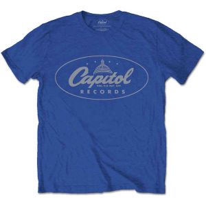 Capitol Records: Logo - Blue T-Shirt