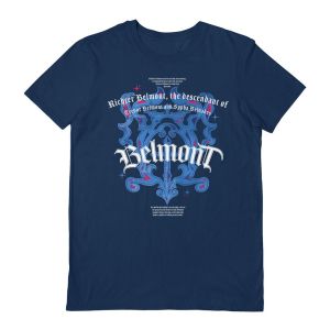 Castlevania: Belmont Navy Blue T-Shirt