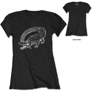 Catfish & The Bottlemen: Alligator (Back Print) - Ladies Black T-Shirt