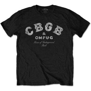 CBGB: Classic Logo - Black T-Shirt