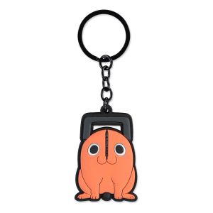 Chainsaw Man: Pochita Rubber Keychain Preorder