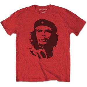 Che Guevara: Black on Red - Red T-Shirt