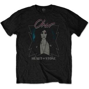 Cher: Heart of Stone - Black T-Shirt